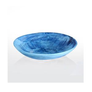 Cuenco de resina para servir con diseño brillante inspirado en mármol, hecho a mano estilo premium, adecuado para ensaladas de frutas, aperitivos o decoración de mesa - Product Image 5