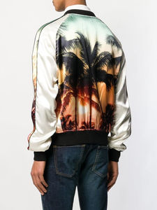 เสื้อวอร์มสำหรับผู้ชายแจ็คเก็ตบอมเบอร์พิมพ์ลายซับลิเมชันออกแบบได้ตามต้องการสำหรับฝึกกีฬา - Product Image 3