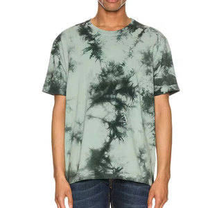 Nouveaux arrivages : T-shirts tie-dye légers pour adultes, couleur unie, meilleure méthode d'impression, T-shirts tie-dye pour hommes - Product Image 1