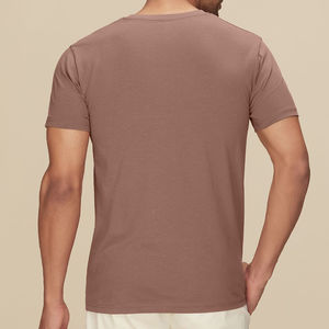 Camiseta de Hombre en Oferta Online con Logotipo Personalizado, Secado Rápido, Transpirable, Estilo Urbano, Cuello Redondo, Tejido de Punto Teñido, Modelo Nuevo - Product Image 5