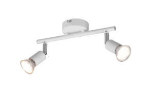 Striscia luminosa a 2 luci serie Paris, bianca, 2xGU10 (Trio Lighting R80912031) - Product Image 1