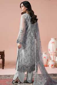 pakistani <b>3</b> pc dress suits for women swiss organza in pakistan salwar kameez women dress women clothing - Product Image 5