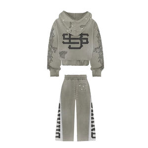 Conjunto Deportivo Informal para Hombre, Nuevo, a la Moda, 100% Algodón, Sólido, Estilo Urbano, Unisex, para Adultos, Ligero, Transpirable, Ecológico, Corte Regular - Product Image 6