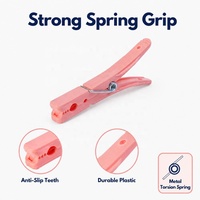 Pinces à linge en plastique antirouille robustes à forte adhérence pour séchage extérieur, cuisine, armoire, écologiques, et clips pour sacs de chips