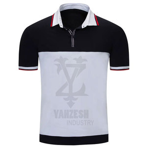 Professional Manufacture Men's for Polo T-Shirt Slim Fit Cotton with Embroidered <b>Logo</b> Short Sleeve & Solid Pattern Good Quality - Product Image 2