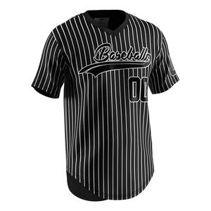 Camiseta de béisbol con sublimación de logotipo personalizado a precio barato, camisetas de béisbol personalizadas para hombre, añadir Logotipo de equipo y nombre de jugador - Product Image 4