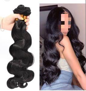 CHEVEUX HUMAINS INDIENS NON TRAITÉS TEXTURES NATURELLES CHEVEUX HUMAINS BRUTS ONDULÉS 100% TEMPLE HAIR - Product Image 3