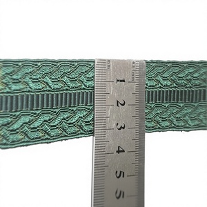 ริบบิ้นถักสีเขียวเข้มทำจากไมลาร์ - Product Image 1
