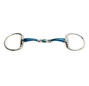 Nouvel arrivage Mèche à cheval à double articulation French Link Eggbutt Snaffle fabriqué par TARIQ MFG CO CE ISO - Product Image 2