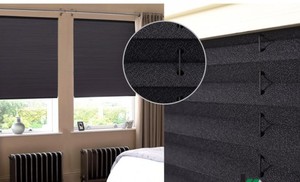 Persianas Modernas Opacas, Cortinas Plisadas para Hogar, Jardín de Invierno, Ventanas de Balcón, Cortinas y Cenefas - Product Image 3