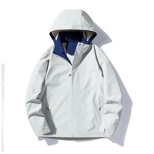 Chaqueta Softshell de poliéster liso personalizada para hombre, chaqueta de hombre pesada cálida transpirable a prueba de viento de alta calidad - Product Image 6