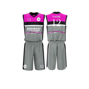 Tenue d'équipe de basketball personnalisée, maillot et short en polyester respirant à séchage rapide, vêtements de sport d'équipe pour hommes, femmes et jeunes - Product Image 5