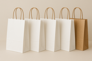 Custom Logo Christmas Paper Bag Hot Selling Holiday Packaging Bag For Clothing And <b>Toy</b> Stores - Product Image 3