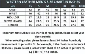 Men's Black Leather Cowboy <b>Jacket</b> With Fringe Turn-down Collar Vintage Style Hand Embroidery Autumn Wear Regular Fit - Product Image 6
