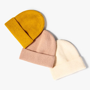 Customised Knitted Plain <b>Wool</b> Bennies Winter Hats Men Custom Customised Knitted Plain Fashionable Bennies Caps from PK - Product Image 3