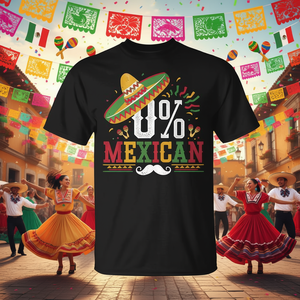 T-Shirt Promozionale per la Festa Cinco De Mayo Messicana con Sombrero - Product Image 3