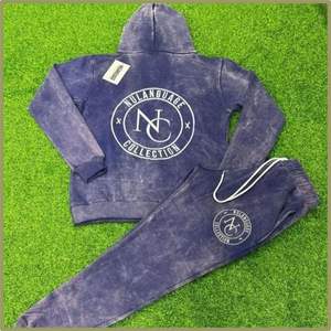 Haute qualité unisexe Baggy surdimensionné pull Sportswear Jogging costume avec sweat à capuche respirant et ensemble de pantalons de survêtement - Product Image 2