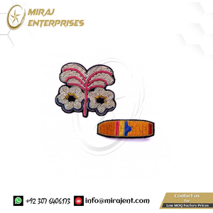 Insigne de broche d'applique personnalisé à la main Broche de mode Fil de lingot Paradis de cigare | Badges de lingots personnalisés - Product Image 4