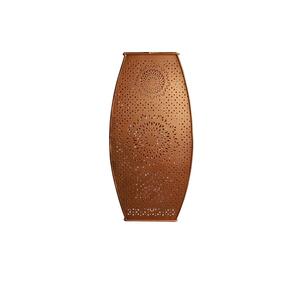 Lanternes élégantes à bougies en métal de 15x19 cm avec poignée Fil de décoration de maison de haute qualité Occasion de Noël - Product Image 2