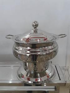 Plats chauffants arabes en acier inoxydable à vente chaude, bacs à eau pour un chauffage doux à base de vapeur, écologiques, pour les buffets de restaurants - Product Image 5