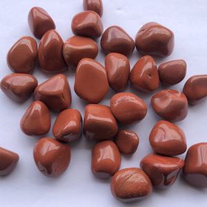 Piedra de jaspe rojo Natural de 10mm y 20mm, tamaño libre, pepitas caídas pulidas sin perforar, piedras preciosas al por mayor, precio de fábrica, proveedor en línea - Product Image 4