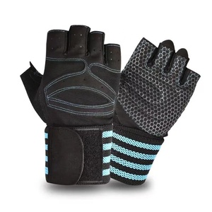 Antideslizante Transpirable Deportes Entrenamiento Fitness Entrenamiento Levantamiento de pesas Guantes con muñequeras Guante de gimnasio - Product Image 2