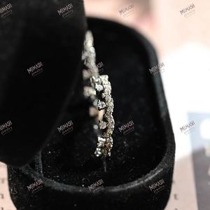 ชุดแหวนทรงมงกุฎแบบวงกลม, แหวนมงกุฎเจ้าหญิงแบบซ้อนทำจากทองคำแท้, แหวนแต่งงานหรือแหวนแทนใจสุดหรูสำหรับผู้หญิง - Product Image 5