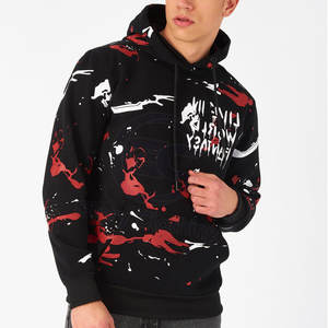 2023 quantité minimale de commande bas hommes sweat à capuche personnalisé solide couleur unie tenue décontracté hommes sweats à capuche - Product Image 5