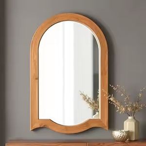 Espejo de pared de madera hecho a mano atemporal con elegancia rústica para cada habitación por Azora Industries - Product Image 3