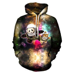 Sudadera con Capucha para Hombre, Invierno, Impresión Serigráfica, 100% Poliéster, Impermeable, Estilo Urbano, OEM, 2 Piezas - Product Image 6
