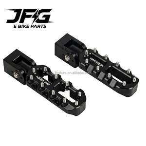 แป้นเหยียบอะลูมิเนียม CNC สำหรับผู้โดยสาร JIG E Ride Pro SS 2.0 <span class=keywords><strong>Sur</strong></span> <span class=keywords><strong>Ron</strong></span> <span class=keywords><strong>Light</strong></span> <span class=keywords><strong>Bee</strong></span> S X <span class=keywords><strong>L1E</strong></span> Segway ที่พักเท้าหลัง อุปกรณ์เสริมสำหรับรถจักรยานยนต์ - Product Image 4