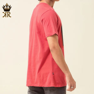 Camisetas de Manga Corta para Hombre, 100% Algodón, Tejido de Punto, Cuello Redondo, Estilo Vintage, Transpirables, Tallas Grandes, con Logotipo Personalizado - Product Image 5