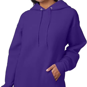 Sudaderas Casuales de Invierno para Hombre, Color Sólido, Poliéster/Algodón, Felpa, Corte Regular con Diseño de Bolsillo, Ecológicas, de Secado Rápido y Transpirables - Product Image 1