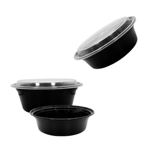 Récipient alimentaire jetable très durable pour micro-ondes 900ml récipient rond de stockage des aliments prêt à exporter prix compétitif - Product Image 5