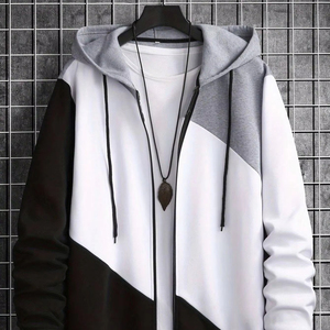 เสื้อมีฮู้ดผ้าถักมีซิปสำหรับผู้หญิง, เสื้อแจ็กเก็ตน้ำหนักเบาสวมใส่สบายเสื้อผ้าแฟชั่นลำลองสำหรับฤดูหนาว - Product Image 1