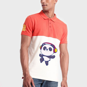 Diseña tu propio Polo personalizado para hombre a precio barato, logotipo bordado personalizado, Polo ajustado para hombre - Product Image 1