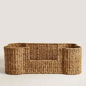 Nuevos diseños de cama de algas marinas naturales de alta calidad para mascotas Diseño OEM Personalizar casa para mascotas Hecho a mano de Vietnam al por mayor - Product Image 1