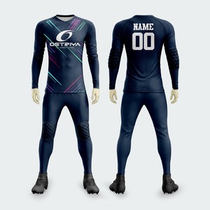 Mallas de Fútbol para Hombre, Jersey de Portero de Manga Larga Protector contra Impactos, Uniforme de Portero Personalizado - Product Image 3