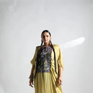 印度出口市场价格实惠的出口优质新款卡夫坦女装套装时尚休闲装
