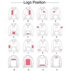 Hoodie oversize unisexe en molleton épais double couche sans cordon, broderie personnalisée, polyester/coton - Product Image 6