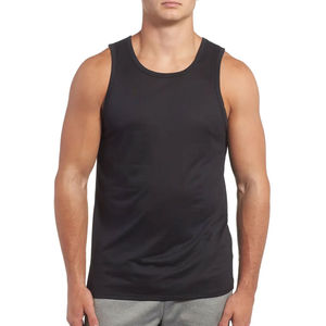 Débardeur pour homme 100% coton, confortable et respirant, sans manches, pour la course à pied, décontracté, coupe ajustée avec col à capuche - Product Image 1
