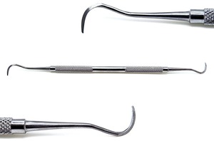 <b>Dental</b> Surgical Instruments Kit Stainless Steel Deluxe Cushion Grip Manual Power Source for Teeth Scaling and <b>Plaque</b> <b>Removal</b> - Product Image 6