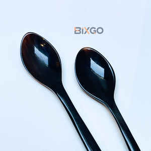 Cuchara de café larga negra hecha a mano de primera calidad, hecha en Vietnam - Product Image 5