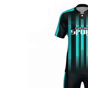 Latest Model Sublimation Soccer Uniforms With Custom Logo Full Sublimation Men Soccer Wear Uniforms In Low MOQ Anti Becterial - Product Image 3