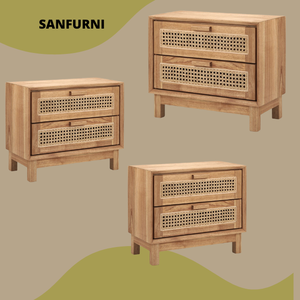 Cajón tejido de ratán de diseño simple y moderno para decoración del hogar, mesita de noche, alta calidad, hecho en Indonesia - Product Image 5