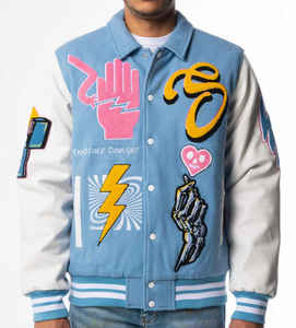 Veste de baseball universitaire pour hommes, design vintage personnalisé, couleur personnalisée, vente chaude, veste universitaire populaire - Product Image 4