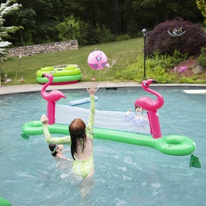 Jeu de balle de <span class=keywords><strong>volley</strong></span>-Ball de <span class=keywords><strong>piscine</strong></span> gonflable Flamingo, jeu de flotteur de <span class=keywords><strong>piscine</strong></span> amusant pour enfants ou adultes - Product Image 5