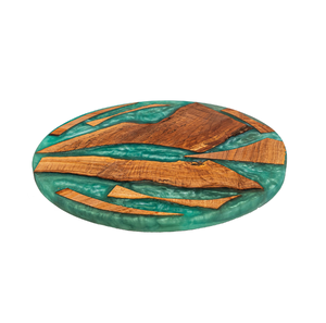 Wood and resin <b>Lazy</b> <b>Susan</b> Top Design Bedroom Jewelry Organizer Food Serving Use <b>Wooden</b> <b>Lazy</b> <b>Susan</b> for Sale - Product Image 6