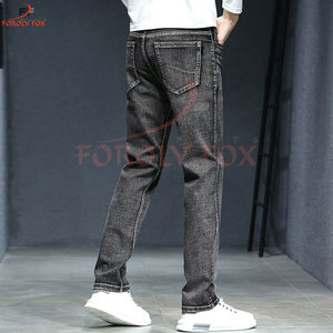 Design Factory Jeans Hombres Ripped Skinny Stretch Venta al por mayor de alta calidad Custom Men Jeans Pantalones Jeans Washed Jeans Pant - Product Image 5