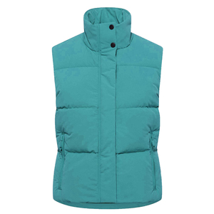 Chaleco Acolchado Grueso de Lona para Mujer, Cortavientos, Impermeable, Transpirable, Ligero, Sin Mangas, con Cremallera, para Jóvenes - Product Image 4